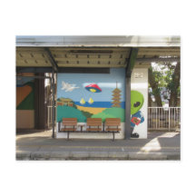 Space Alien of Hakui Station: Ishikawa, Japan