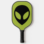Space Alien Science Fiction Buitenaards Pickleball Paddle (Voorkant)