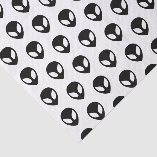 Space Alien Tissuepapier (Detail)