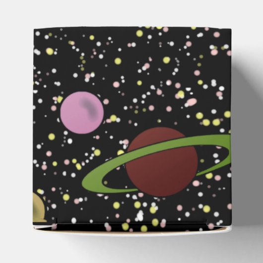 SPACE AND STARS van Jetpackcorps Bedankdoosjes (Bovenkant)