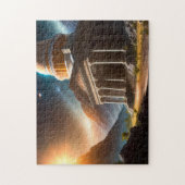 Space Art 2 fotopuzzels Internet puzzels (Verticaal)