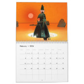 Space Art Calendar Kalender (Feb 2026)