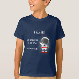 Space Astronaut Donker T-shirt