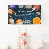 Space Astronaut First Birthday Party Spandoek (Insitu)