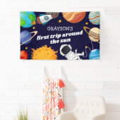 Space Astronaut First Birthday Party Spandoek (Insitu)