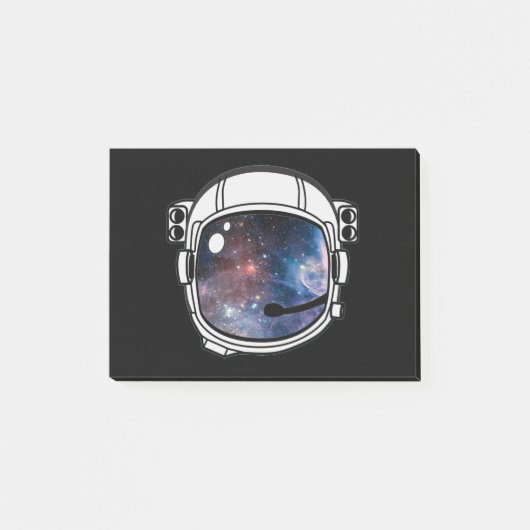 Space Astronaut Helmet Post-it® Notes (Voorkant)