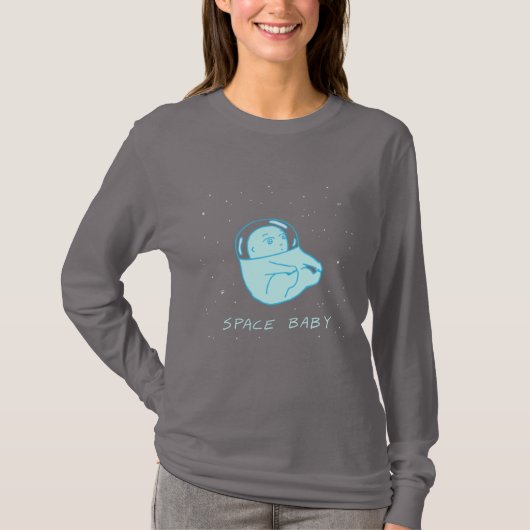 Space Baby T-shirt (Voorkant)