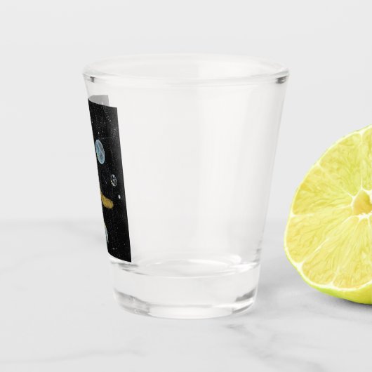 Space Banana Shot Glass Shot Glas (Rechts)