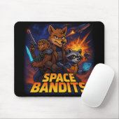 Space Bandits Funny Crew Muismat (Met muis)