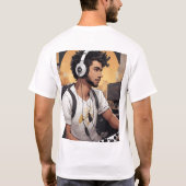 "Space Beats - Futuristic DJ T-Shirt Collection" (Dos)