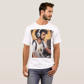 "Space Beats - Futuristic DJ T-Shirt Collection" (Devant entier)