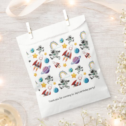 Space Bedankzakje (Geknipt)