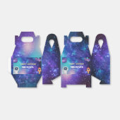 Space Birthday Bedankdoosjes (Uitgevouwen)