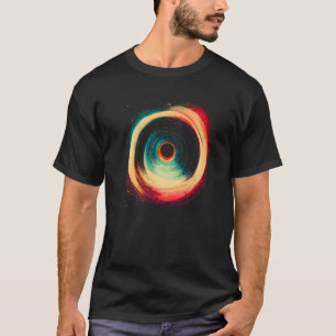 Space Black Hole Grativity Science Astrology Psych T-shirt