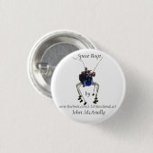 Space Bugz Button #1 (Voorkant /achterkant)