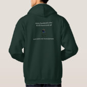 Space Bugz Green Hoodie (Achterkant)