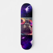 SPACE BULLDOG FUNNY Skateboard (Devant)