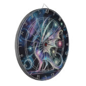 Space Butterfly Dragon Dartbord (Voorkant Links)