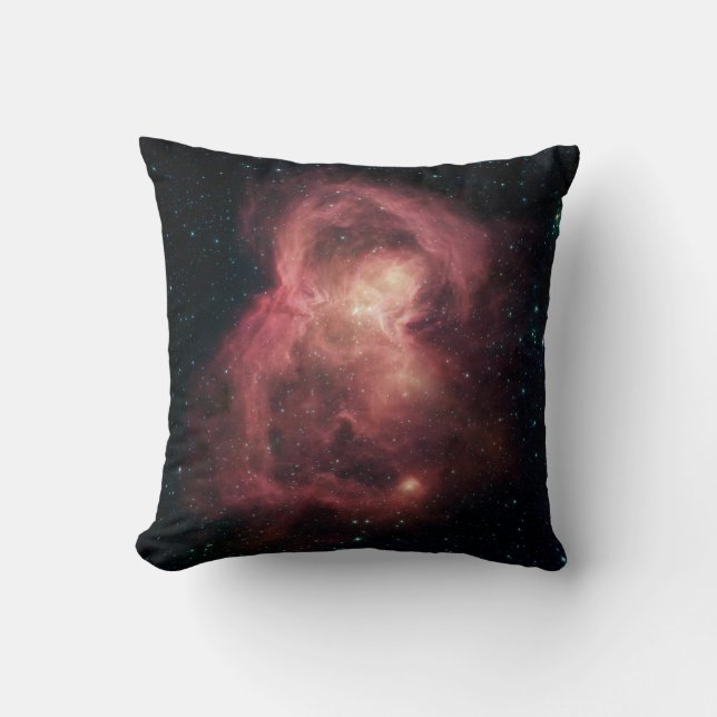 Space Butterfly Nebula Kussen (Voorkant)