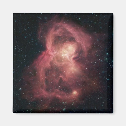 Space Butterfly Nebula Magneet (Voorkant)