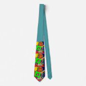 Space Cadet Boy Print Stropdas (Voorkant)