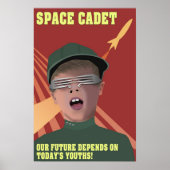 Space Cadet Poster (Voorkant)