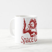 Space Cadet Red Koffiemok (Voorkant links)