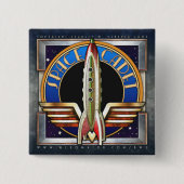 Space Cadet Square Button (Voorkant)