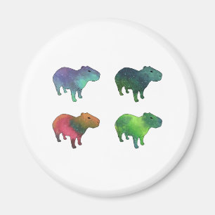 Space Capybaras Magneet