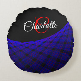 Space Carpet Geometric Round Pillow Rond Kussen