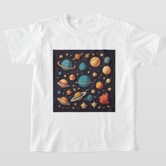 Space cartoon t-shirt (Laagn)