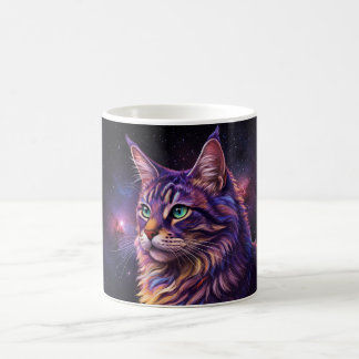 space cat koffiemok