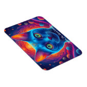 Space Cat kosmische katachtige katachtige Magneet (Rechterzijde)