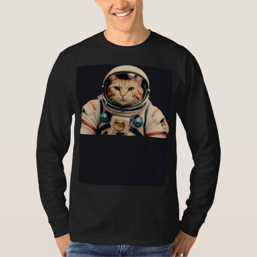 Space Cat T-shirt (Voorkant)