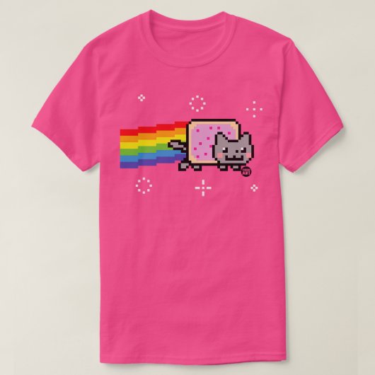 SPACE CAT T-SHIRT (Design voorkant)