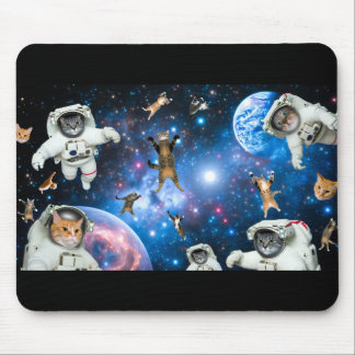 Space Cats Stars Planets Astronauts Muismat