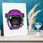 Space Chimp Fotoplaat (Zijkant)