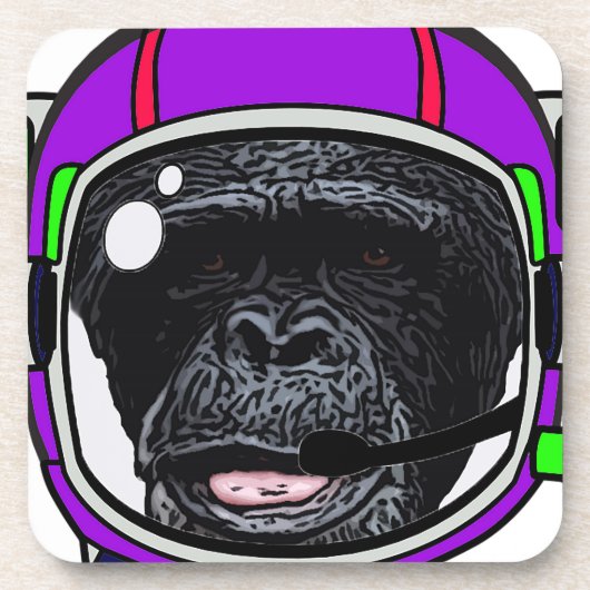 Space Chimp Onderzetter (Voorkant)