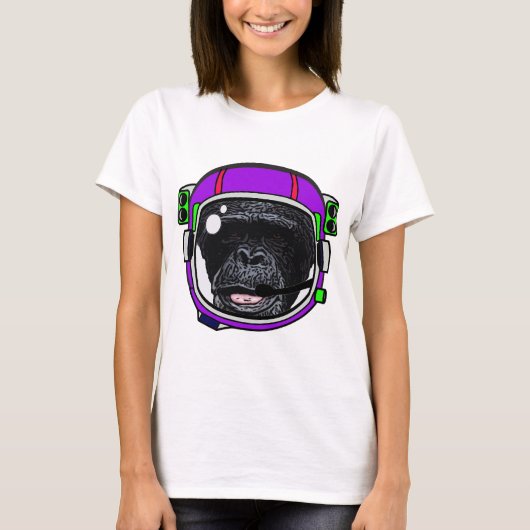 Space Chimp T-shirt (Voorkant)