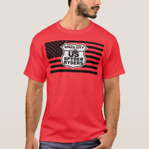 Space City Chapter - Zwarte Vlag & Logo T-shirt