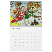 Space Comics 2014 Calendar Kalender (Mar 2026)