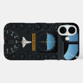 Space Commander iPhone Case (Achterkant (horizontaal))