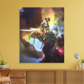 Space Cowboy Canvas Afdruk (Insitu (Woonkamer))