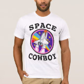 SPACE COWBOY  MANNEN T-SHIRT (Voorkant)