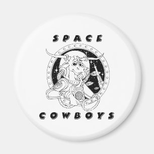 Space Cowboys Magnet Magneet