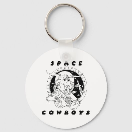 Space Cowboys Sleutelhanger (Voorkant)