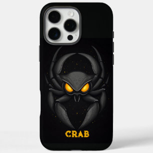 Space Crab gepersonaliseerd iPhone 16 Pro Max Hoesje