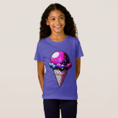 Space Cream Cone 205 T-shirt (Voorkant volledig)