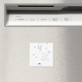 Space Critter magnet Magneet (Insitu (Vaatwasser))