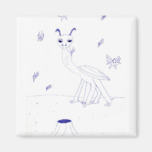 Space Critter magnet Magneet